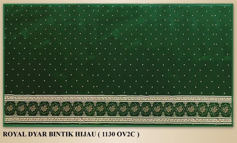 Karpet Masjid Royal Dyar Hijau