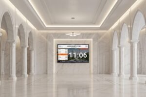 Jam Masjid TV Hadirkan Jadwal Shalat Digital, Informasi Waktu Ibadah Lebih Mudah Dilihat Jamaah