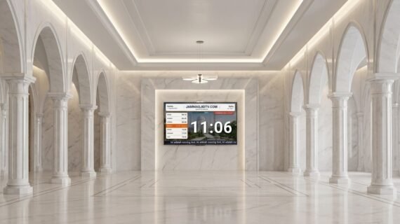 Jam Masjid TV Hadirkan Jadwal Shalat Digital, Informasi Waktu Ibadah Lebih Mudah Dilihat Jamaah