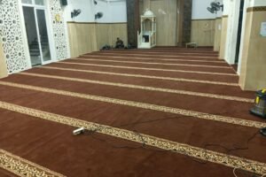 Karpet Masjid Warna Coklat Kingdom 12mm, Solusi untuk Mengganti Karpet Lama