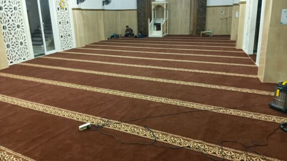 Karpet Masjid Warna Coklat Kingdom 12mm, Solusi untuk Mengganti Karpet Lama