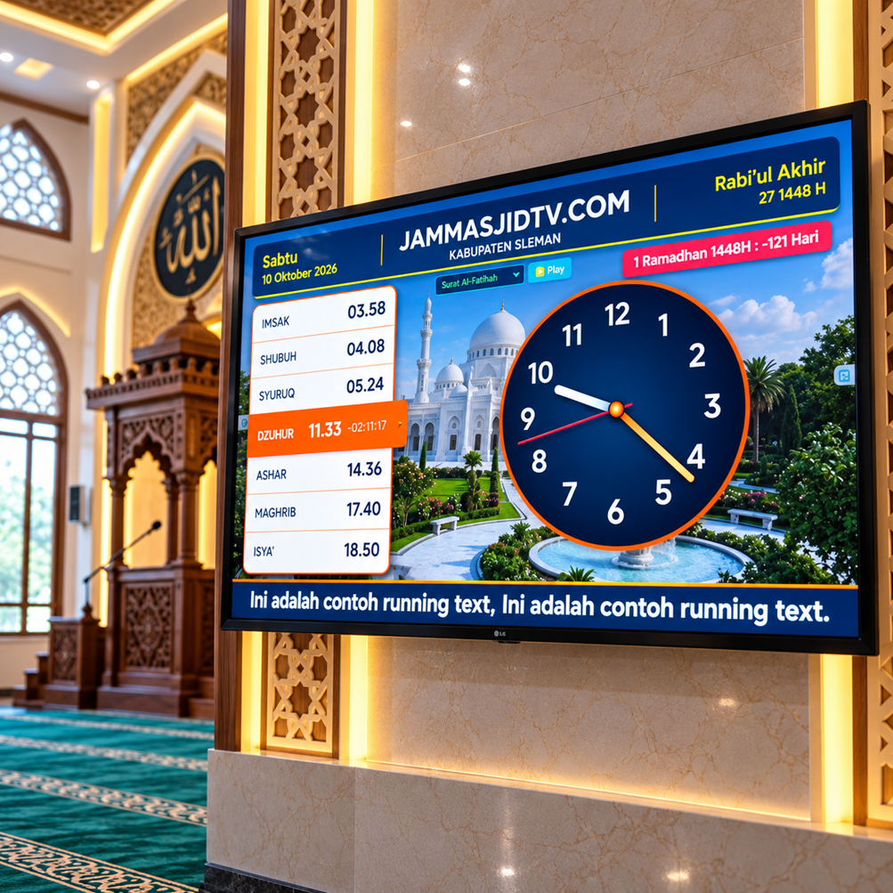Theme Jam Masjid TV Al Hilal 2