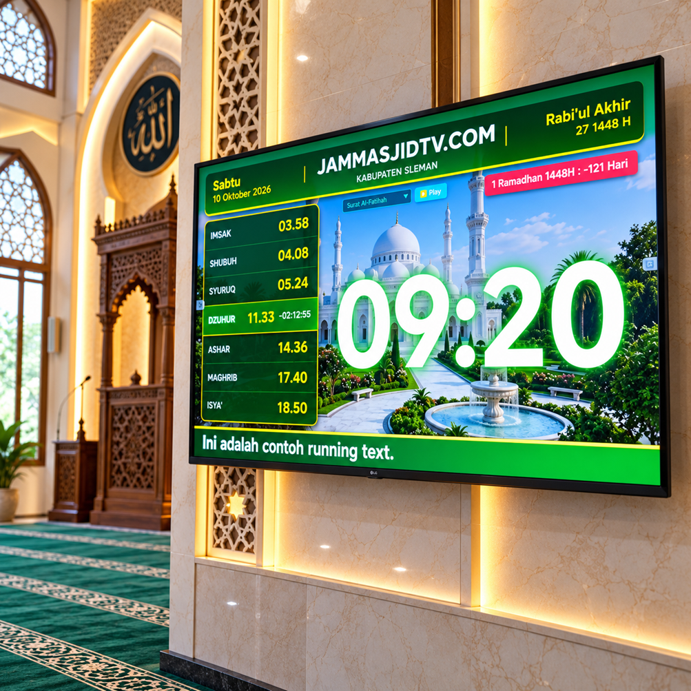 Theme Jam Masjid TV Al Hilal 6