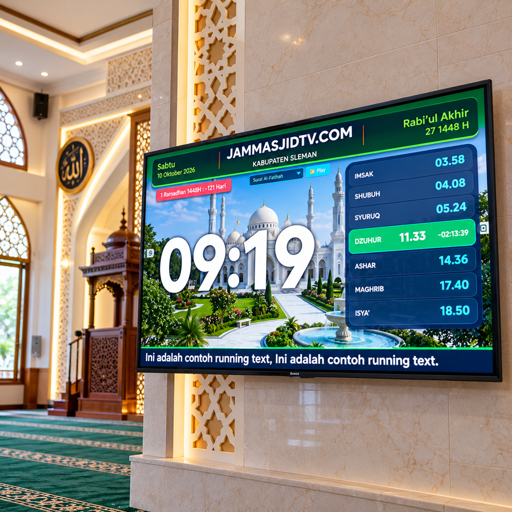 Theme Jam Masjid TV Al Hilal 8
